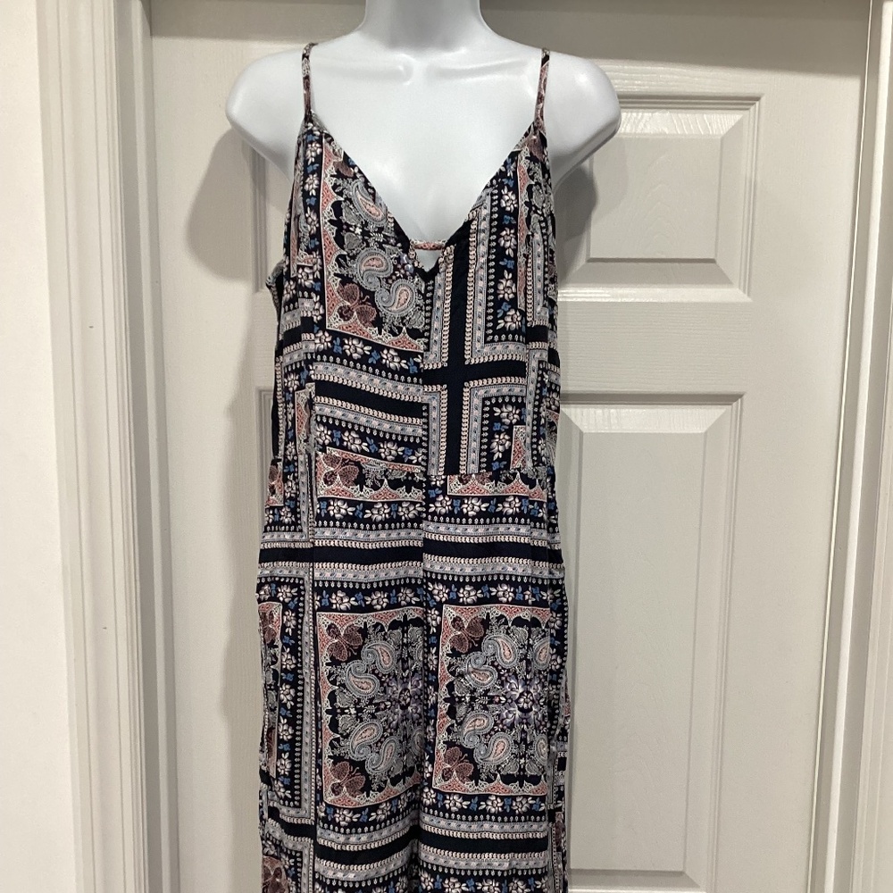COTTON:ON Pattern Detain Calf Length Romper